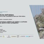 invito all'incontro Nuove forme dell'abitare trasformazioni in atto e possibilità di futuro per l'Alta Gallura a cura di Lidia Decandia e Leonardo Lutzoni